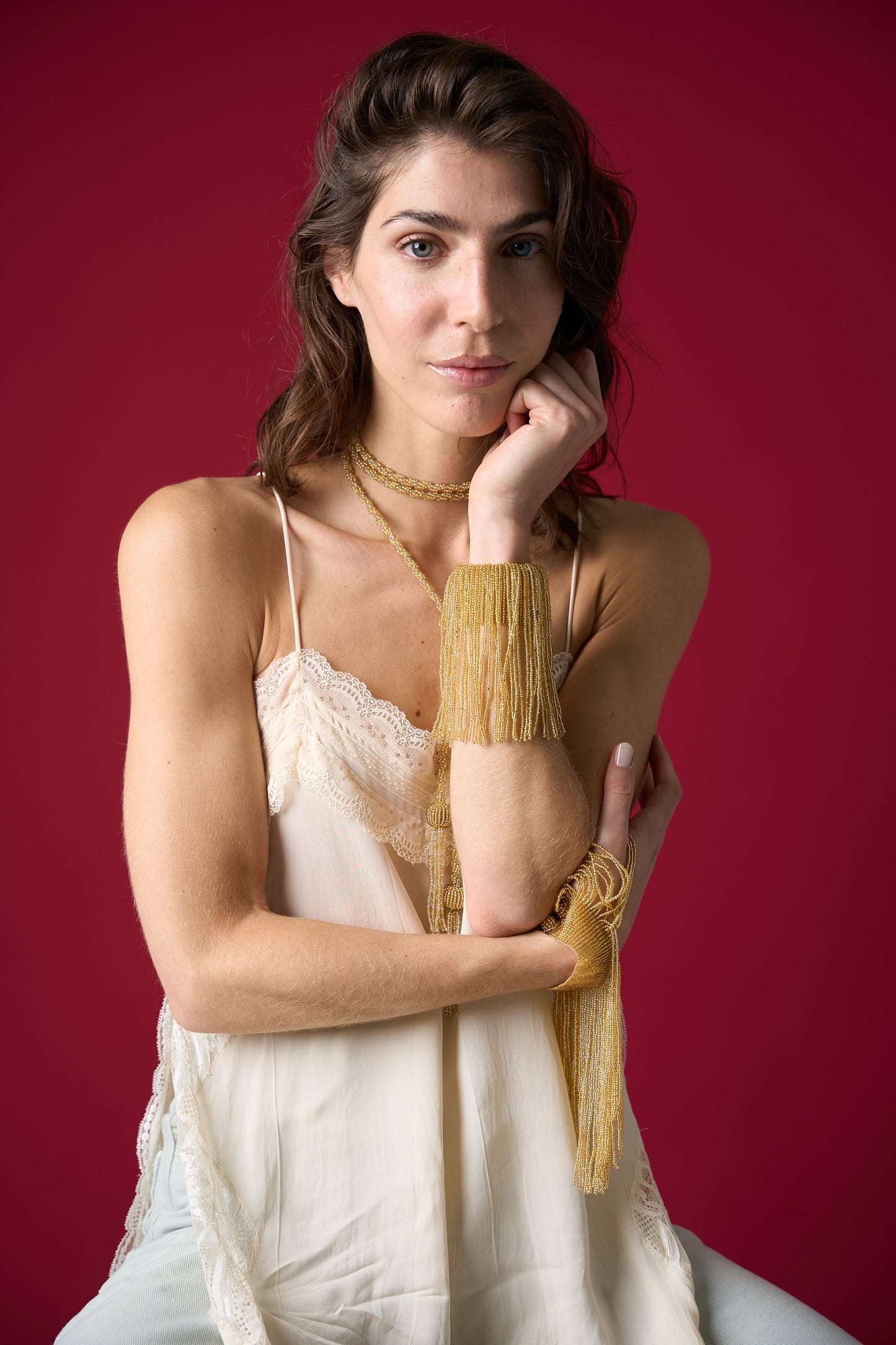 Amara Necklace In Gold & Silver