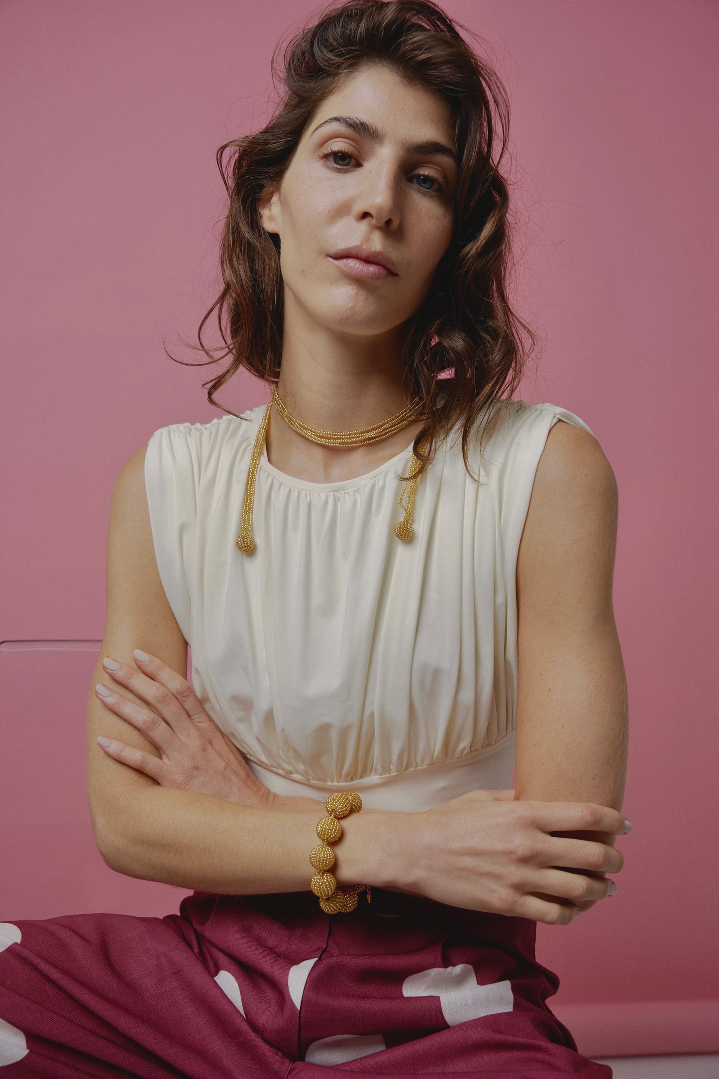 Golden Ezra Necklace