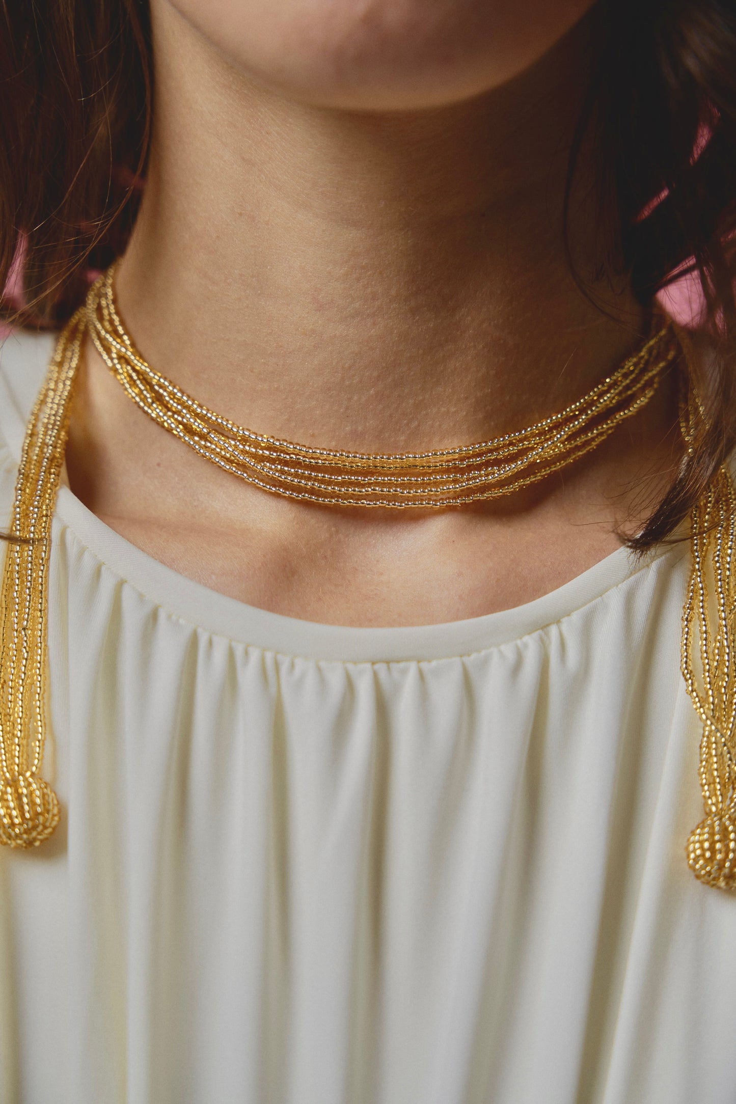 Golden Ezra Necklace