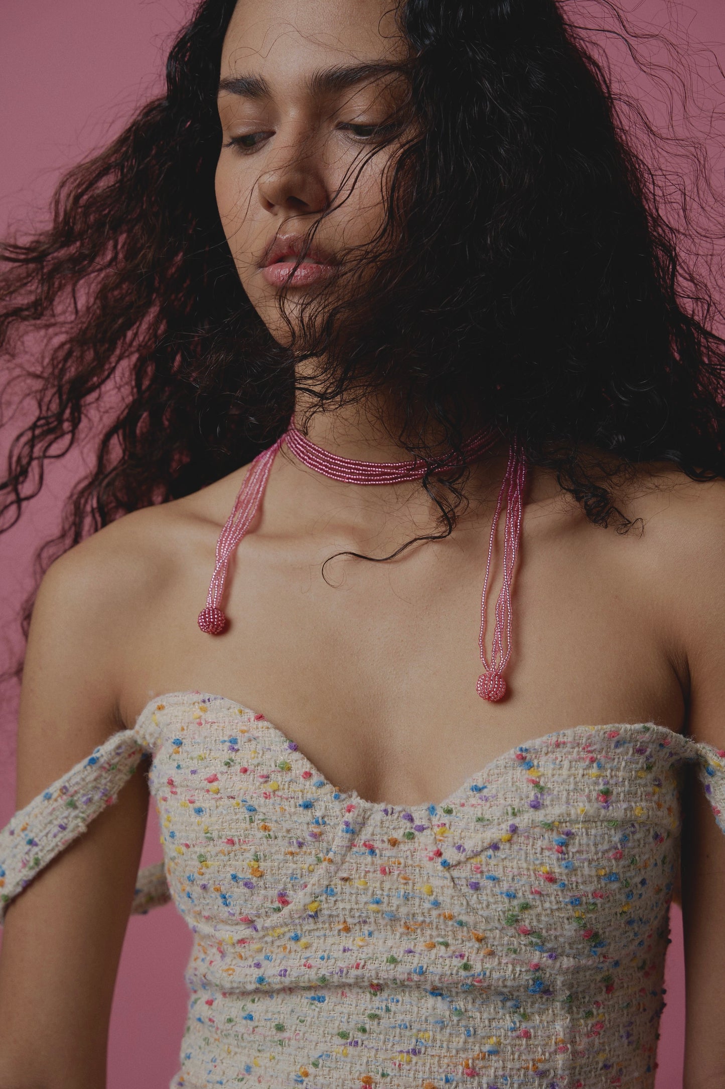 Pink Ezra Necklace