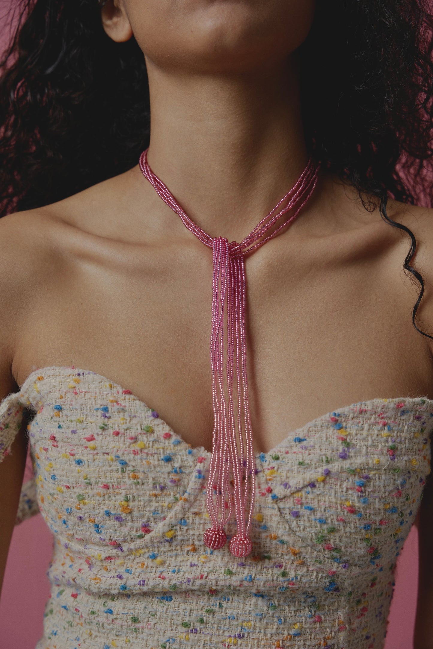 Pink Ezra Necklace