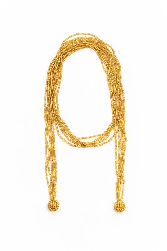 Golden Ezra Necklace