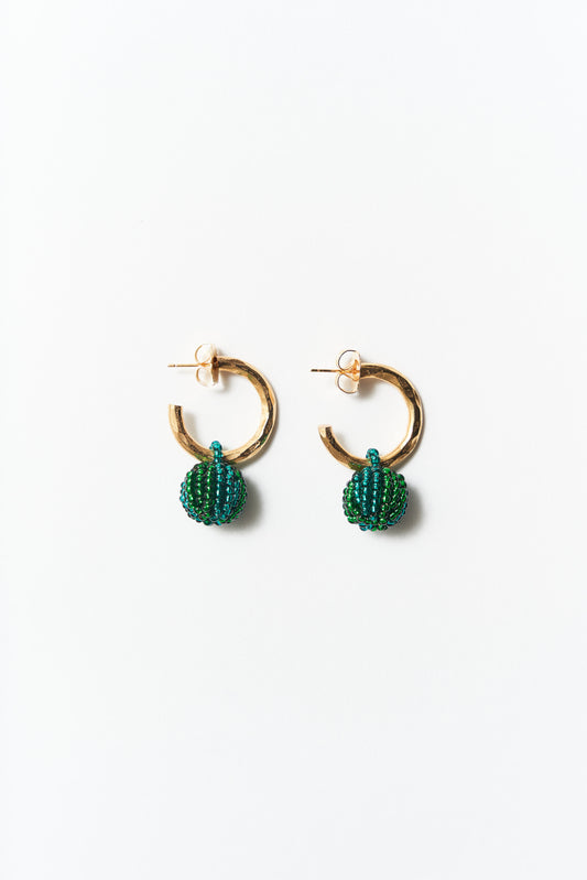 Turquoise Billy Hoops